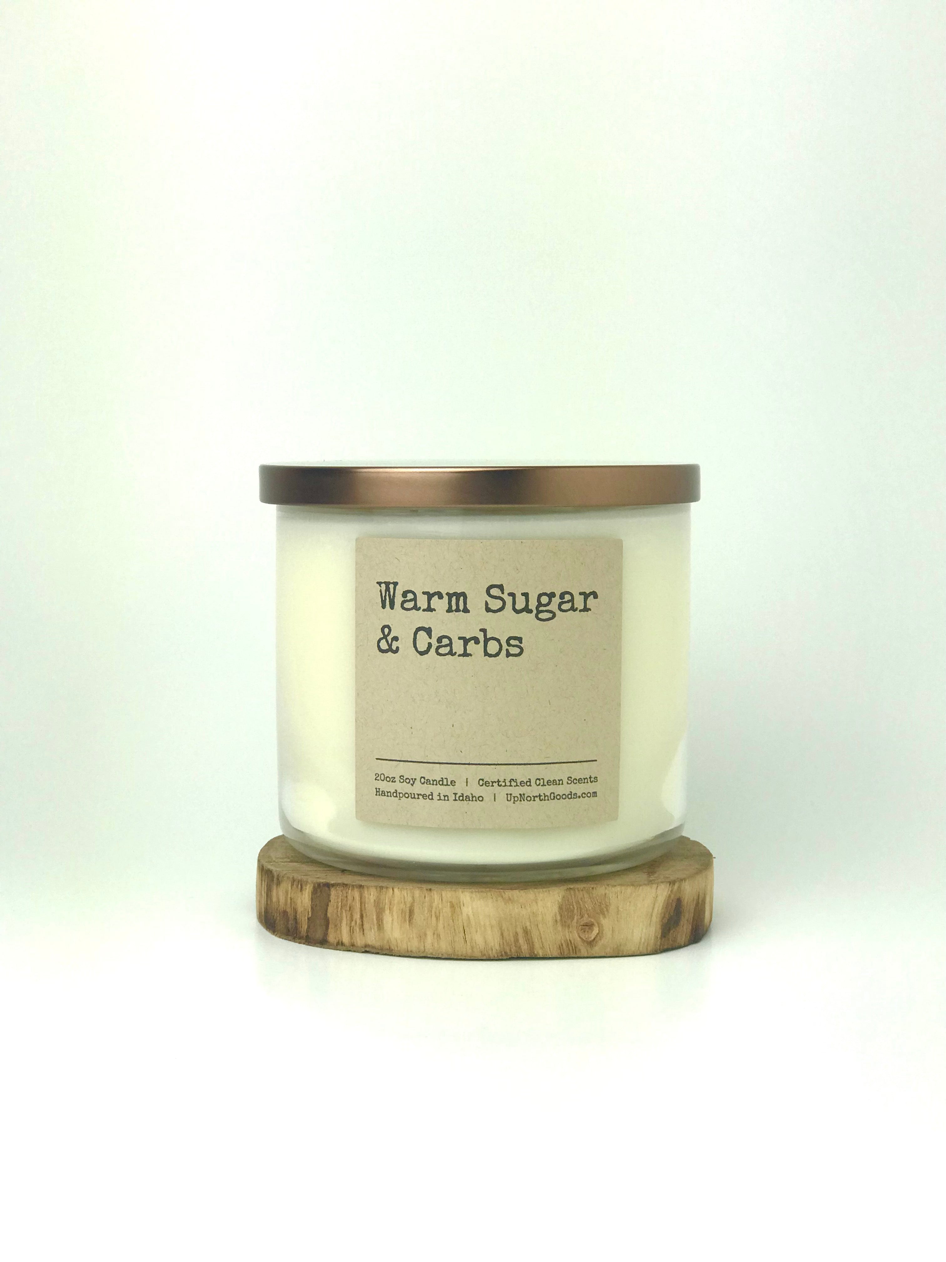 Warm Sugar & Carbs Soy Candle