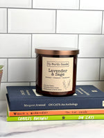 Load image into Gallery viewer, Lavender &amp; Sage Soy Candle
