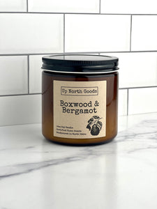 Boxwood & Bergamot Soy Candle