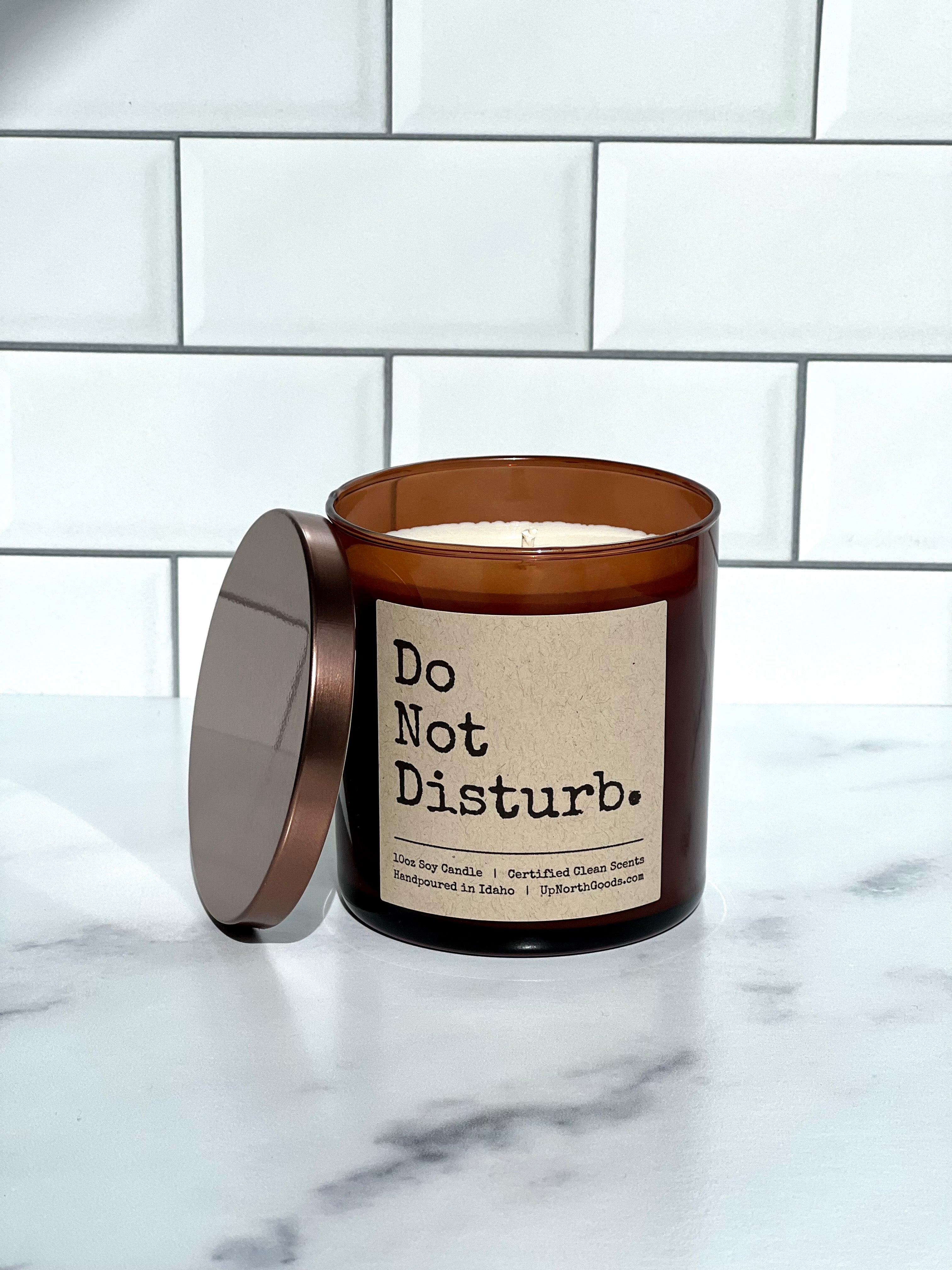 Do Not Disturb Soy Candle
