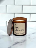 Load image into Gallery viewer, Do Not Disturb Soy Candle
