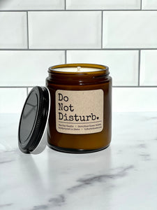 Do Not Disturb Soy Candle
