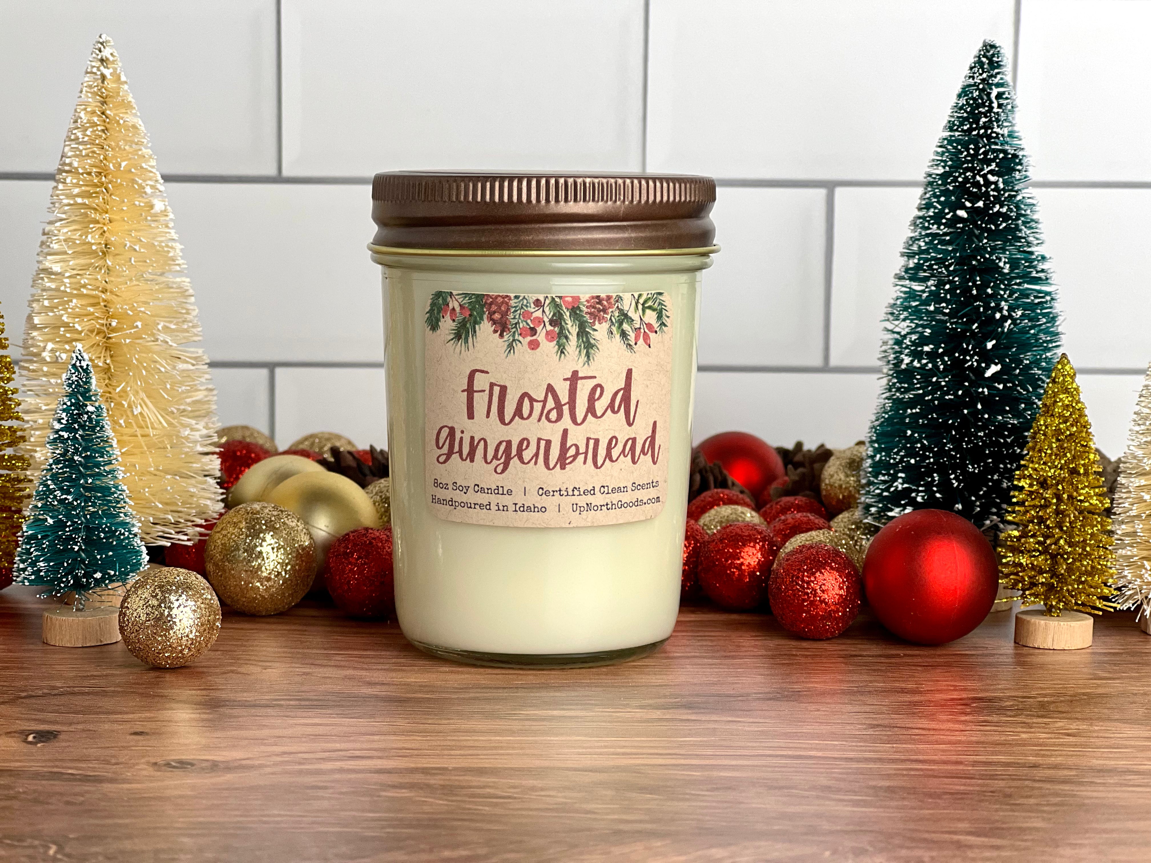 Frosted Gingerbread Soy Candle