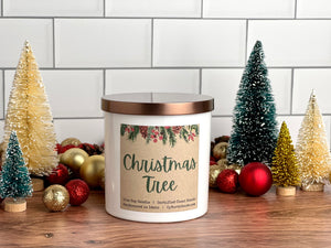 Christmas Tree Soy Candle